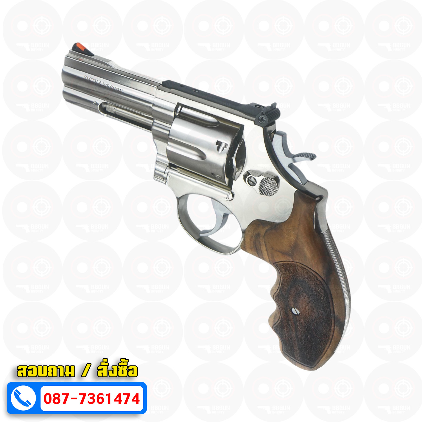 บีบีกัน ลูกโม่ 3.5 นิ้ว ARES Revolver 3.5" Model ระบบแก๊ส Co2 BB GUN