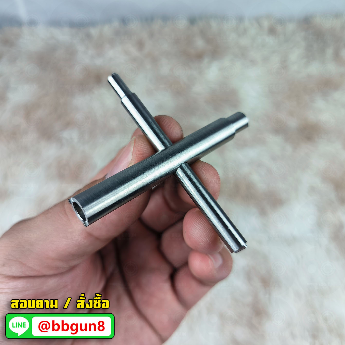 ประแจขันวาล์วแม๊กกาซีนอัดแก๊ส 4 ทาง เหล็กแท้