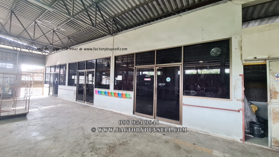工厂出售,尺寸 10 莱,有许可证工厂 (Rg. 4), Krathum-Baen District, Samut-Sakhon ขายโรงงาน 10 ไร่ มีใบ รง.4 กระทุ่มแบน สมุทรสาคร