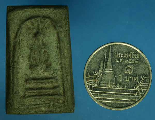 ขายแล้ว*27624 พระสมเด็จเนื้้อผงน้ำมัน ไม่ทราบที่และปีสร้าง 9