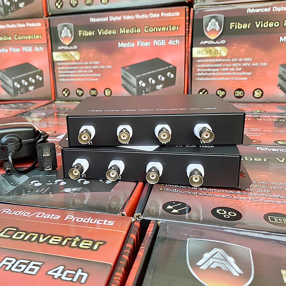 ACVT-01 4CH Fiber Video Converter 1080P