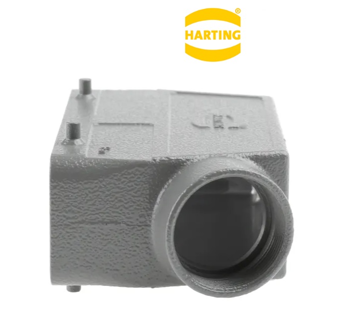 19300241521 HARTING Han B Heavy Duty Power Connector Hood 24P Side entry M25