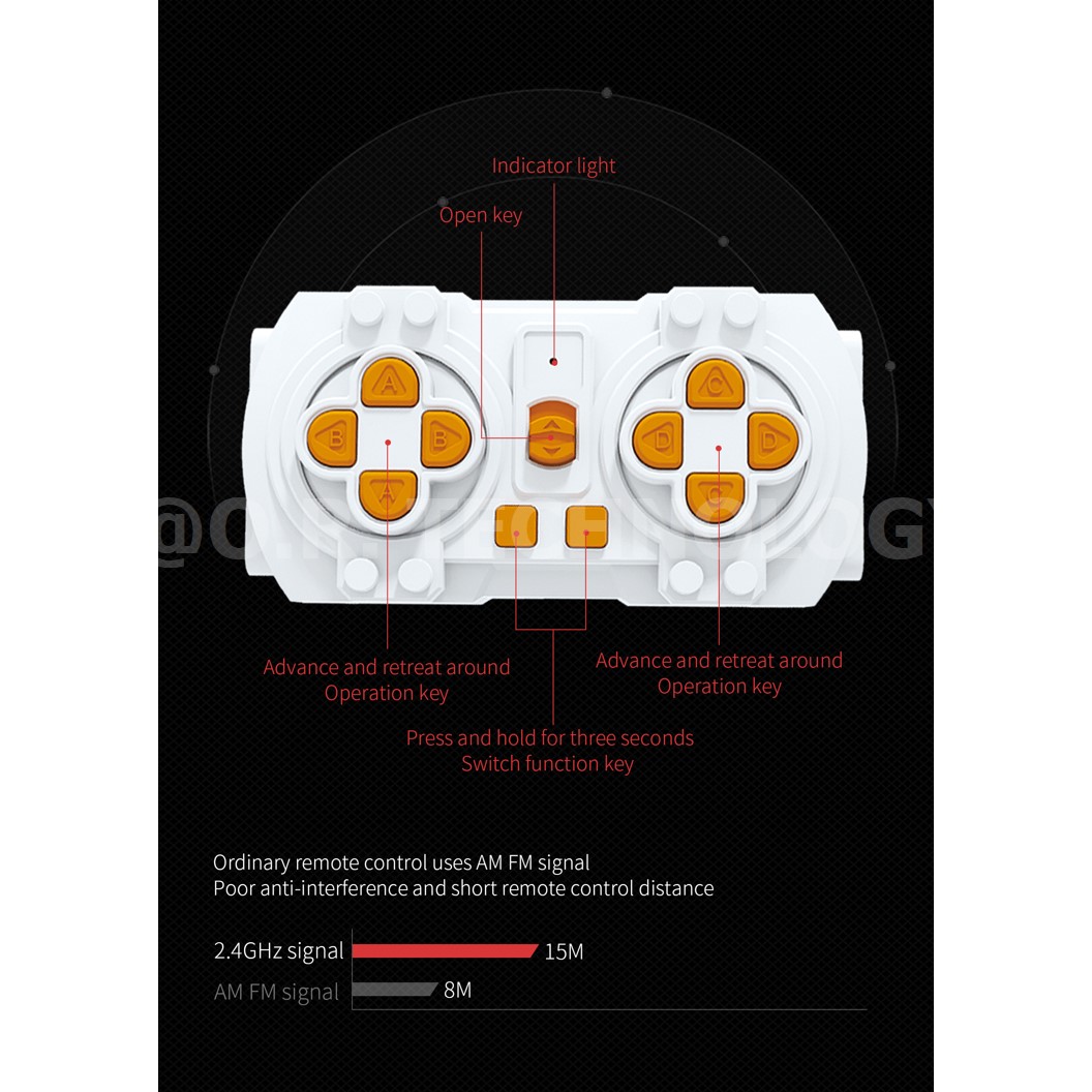 KEEYEE WORLD K96120 ชุดเรียนรู้ เสริมทักษะ Star Hunts ตัวต่อ STEAM Educational Programmable Robot Kit Building Block