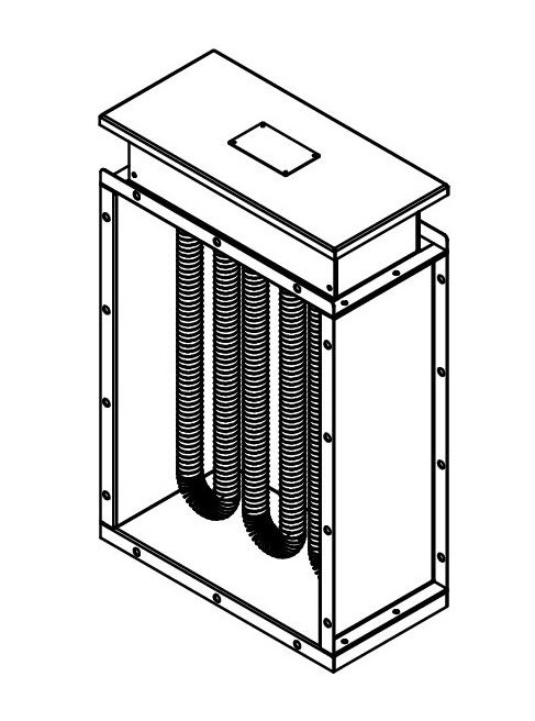ฮีตเตอร์เป่าลมร้อน (Hot air blower Heater , Duct Heater)