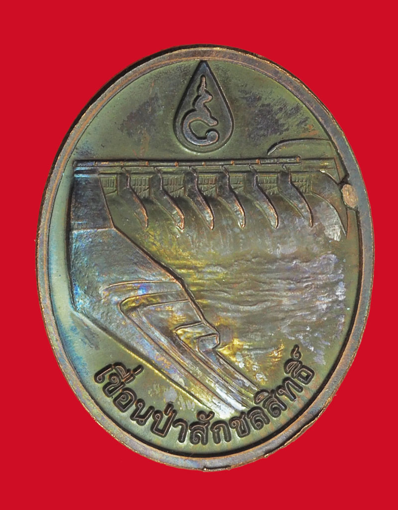 *33700 เหรียญเจ้าพ่อพระกาฬ หลังเขื่อนป่าสักชลสิทธิ์ ลพบุรี พิมพ์หายาก(สำหรับแจก วีไอพี) 10