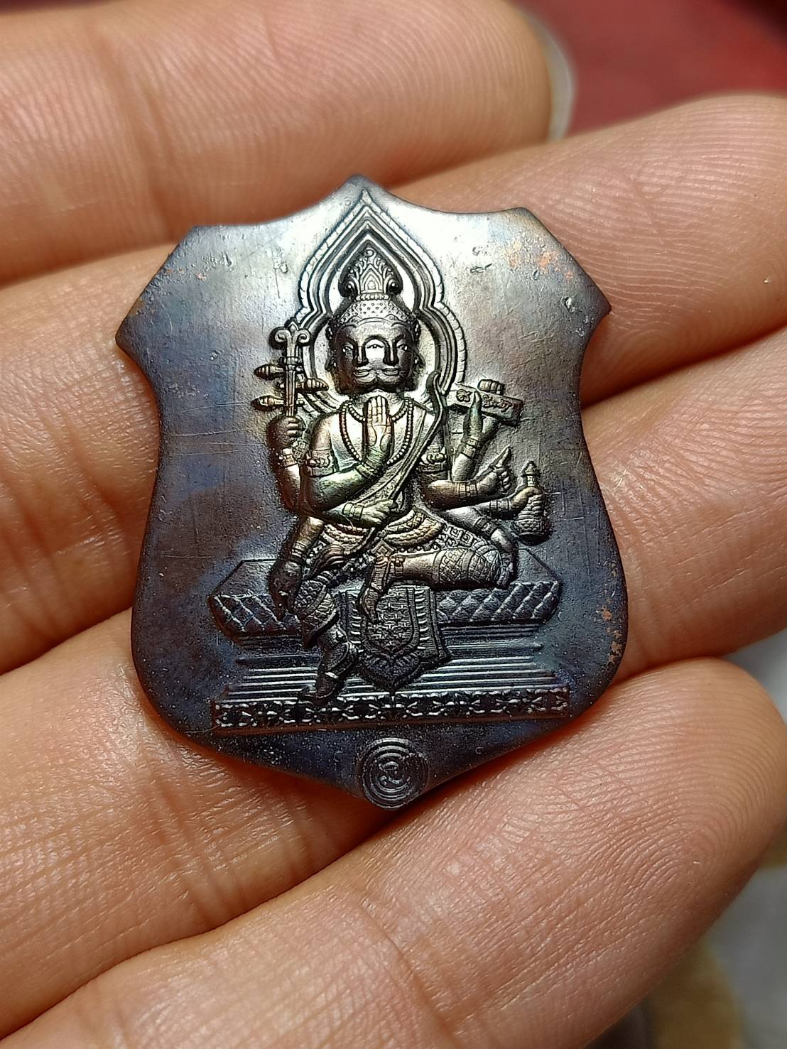 เหรียญพรหมบารมี พระครูวิมลญาณอุดม พระอาจารย์ติ๋ว เนื้อทองแดงรมดำ วัดมณีชลขั นธ์ จ.ลพบุรี ปลุกเสกหนึ่งไตรมาส ปี 2565 พร้อมกล่อง (SKU-06759)