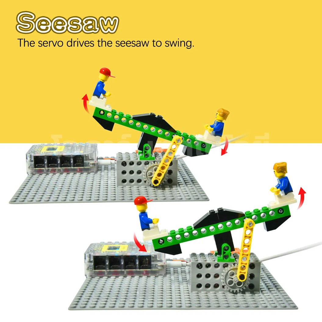 KEYESTUDIO KD3020 ชุดตัวต่อ Kidsbits Smart Engineering Kit with Lego for Arduino STEM Education DIY Kit ชุดวิศวกรรมอัจฉริยะ Kidsuno