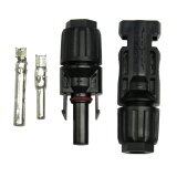 แผงโซล่าเซลล์ 100W แผ่นโซลาร์เซลล์ ชนิด monocrystalline Silicon ขนาด 100W 2 แผ่น ฟรี Charger จอ LCD 12/24V 30A + แจ๊ค MC4 2 คู่