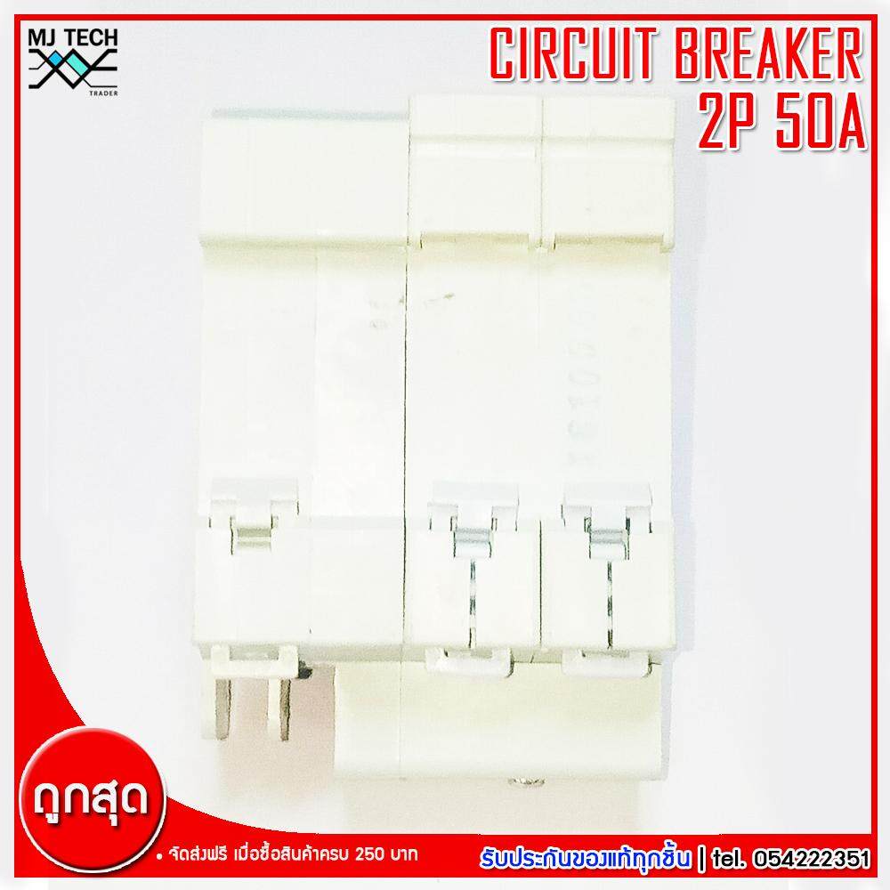 SHYY CIRCUIT BREAKER เบรกเกอร์กันดูด 2P 50A รุ่น XMM65-63 C50