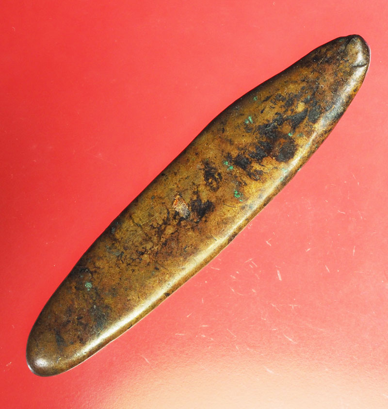 *29533 เงินรางหรือเงินฮาง อาณาจักรล้านช้าง เนื้อสัมฤทธิ์ เก่า 16