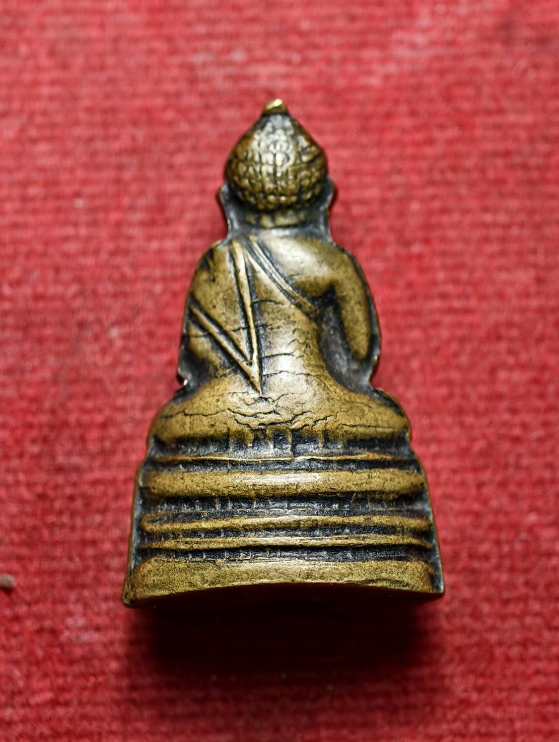 พระกริ่งหลังตรง รุ่นแรก หลวงพ่อวิริยังค์ วัดธรรมมงคล กทม. ปี 2510 (SKU-13584)