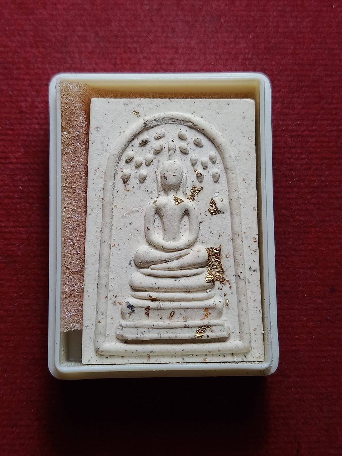 พระสมเด็จปรกโพธิ์ ทูลถวาย วัดมฤคทายวัน จ.เพชรบุรี ปี 2537 พร้อมกล่อง (SKU-07918)