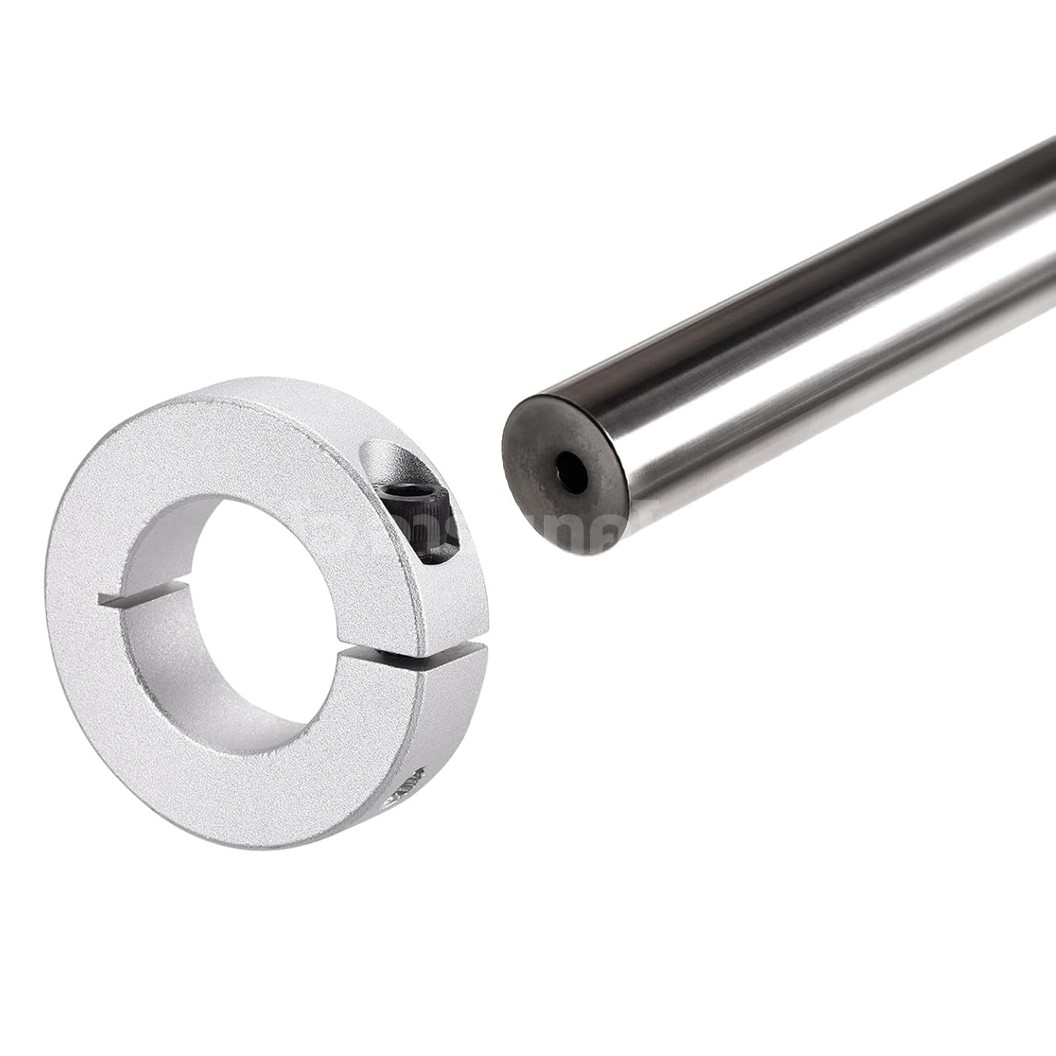 SCSAW ตัวล็อคเพลา อลูมิเนียม รูเพลา 6-30mm Aluminum Shaft Lock Clamp SCSAW Open type Optical Axis collar ตัวล็อคแกน ปลอกสวมแกน ข้อต่ออลูมิเนียม
