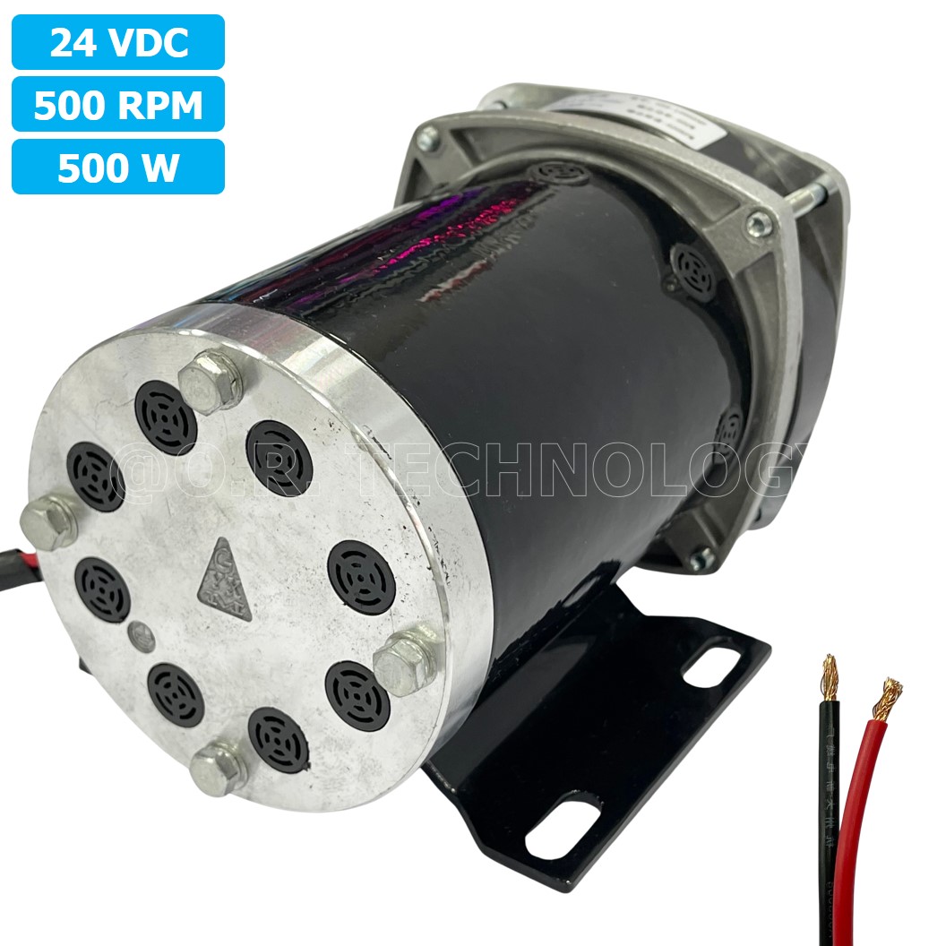 (1ชิ้น) SX6-10850XF มอเตอร์เกียร์ มอเตอร์ทดเฟือง 500W 24VDC 500RPM Gear Brushed Motor