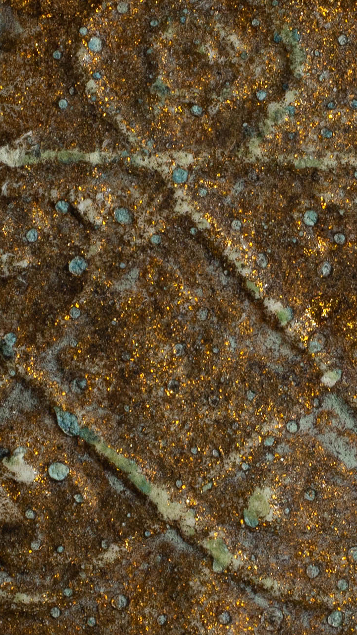 พระขุนแผนผงพรายกุมาร หลวงปู่ทิม วัดละหารไร่ พิมพ์เล็ก ทาทองบรอนซ์