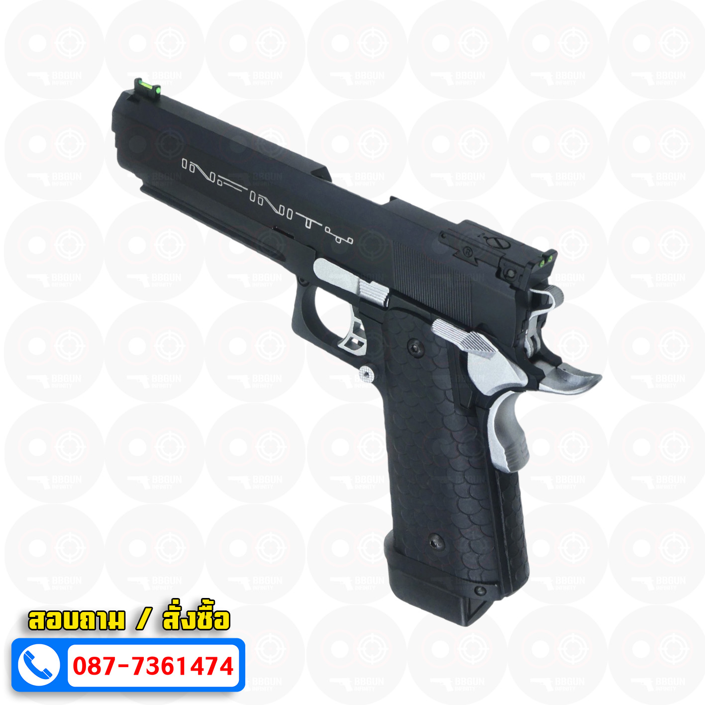 Double Bell 795-1 - Hi-Capa 5.1 Infinity Silver Custom