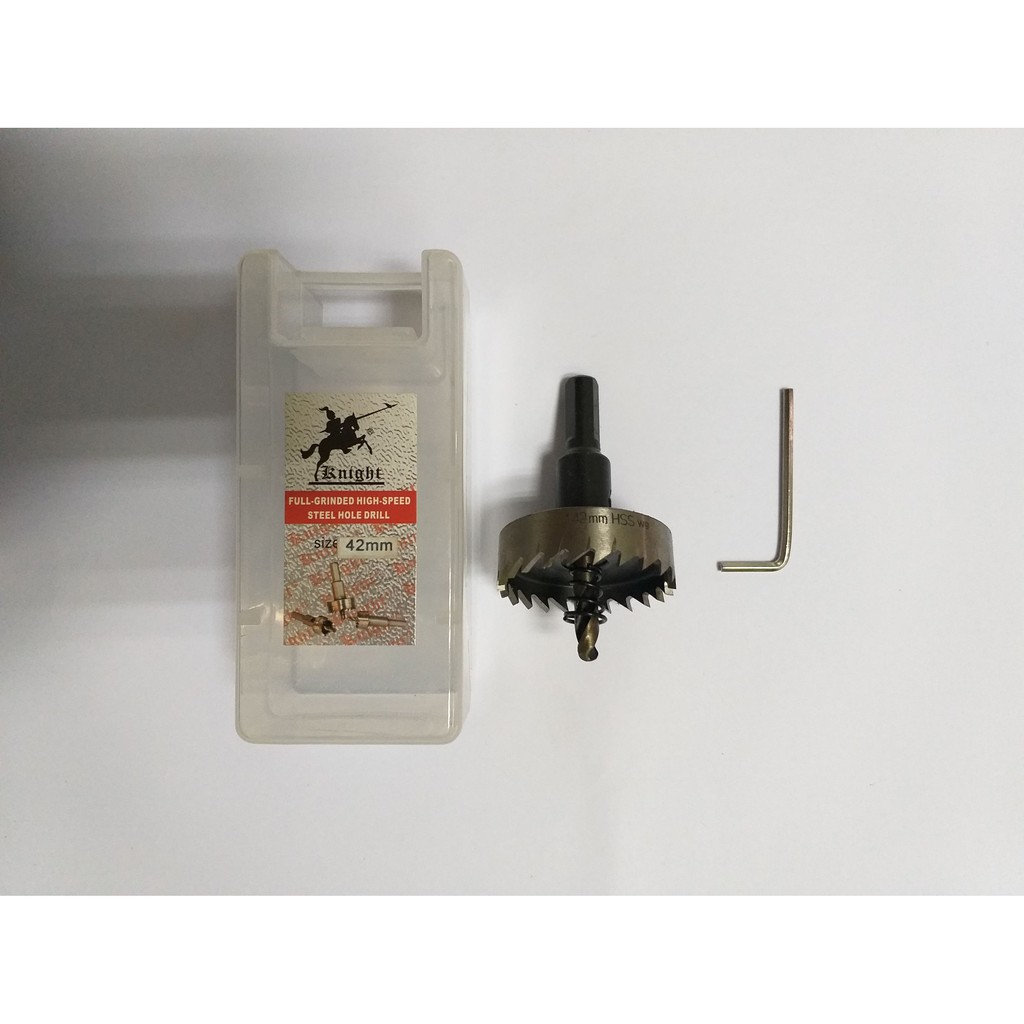 โฮลซอเจาะเหล็ก ซุปเปอร์ไฮสปีด (ราคารวมแวท) Hole Saw เบอร์ 31-50 mm. โฮลซอเจาะเหล็ก ดอกสว่าน เจาะสแตนเลส