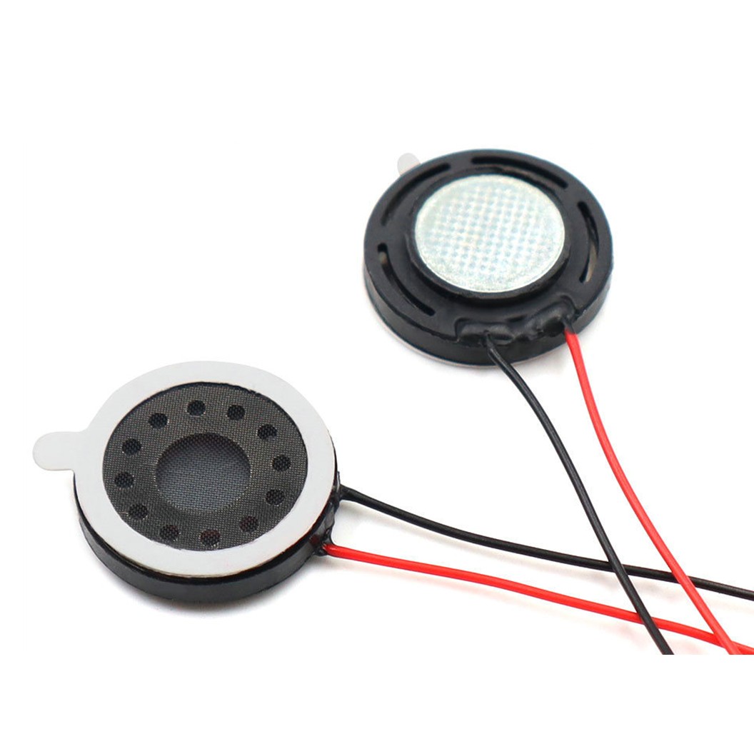 XHXDZ-R17-8R1W 8Ohm 1W Magnetic Speaker Horn Plastic ลำโพงเล็ก ลำโพงจิ๋ว 8โอห์ม 1วัตต์ ขนาด 17mm ลำโพง