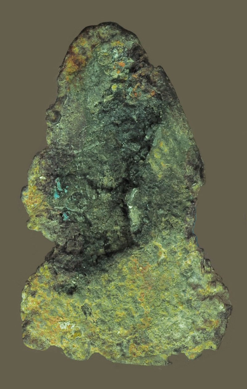 *39523 พระนางกำแพง เนื้อชินเงิน เก่า 13