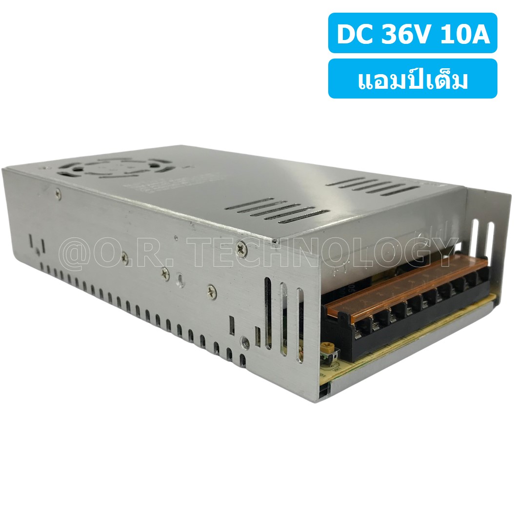 (1ชิ้น) S-350-36 36VDC 10A สวิตชิ่งเพาเวอร์ซัพพลาย แหล่งจ่ายไฟ ตัวแปลงไฟ Switching Power Supply แอมเต็ม DC 36V
