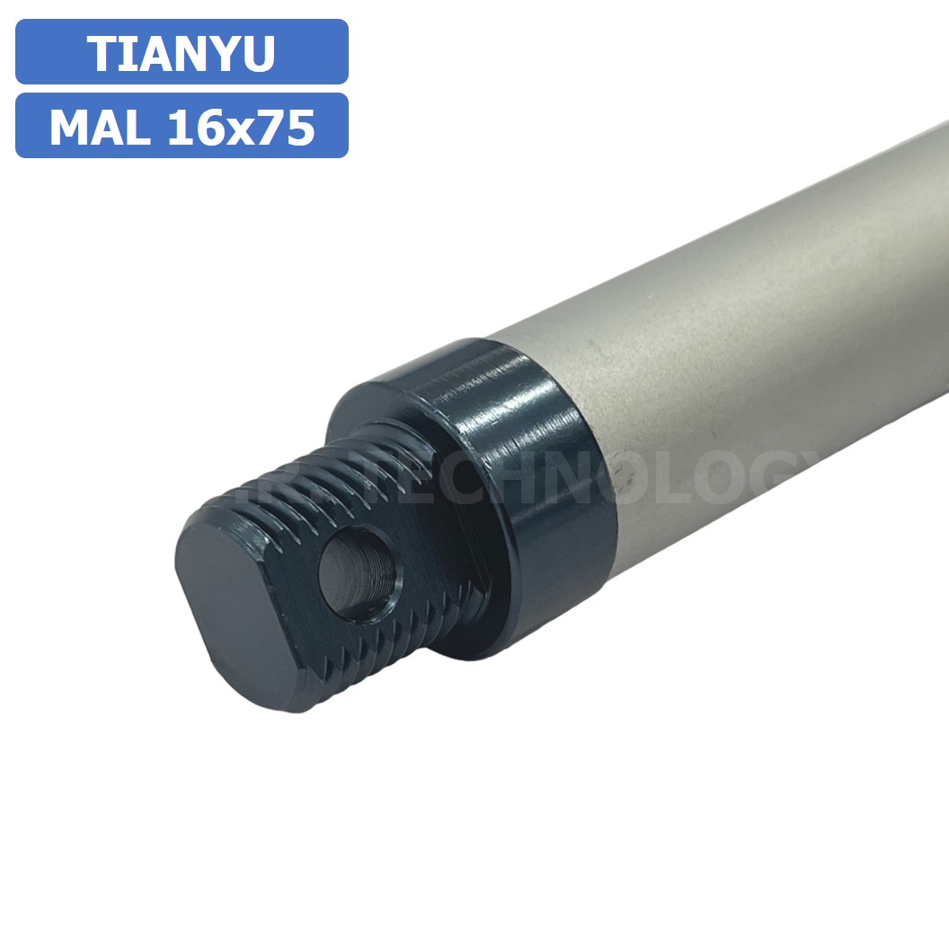 กระบอกลม ขนาดเล็ก รุ่น MAL 16x75 (Mini Air Cylinder Series) Pneumatic Cylinder กระบอกลมนิวเมติก