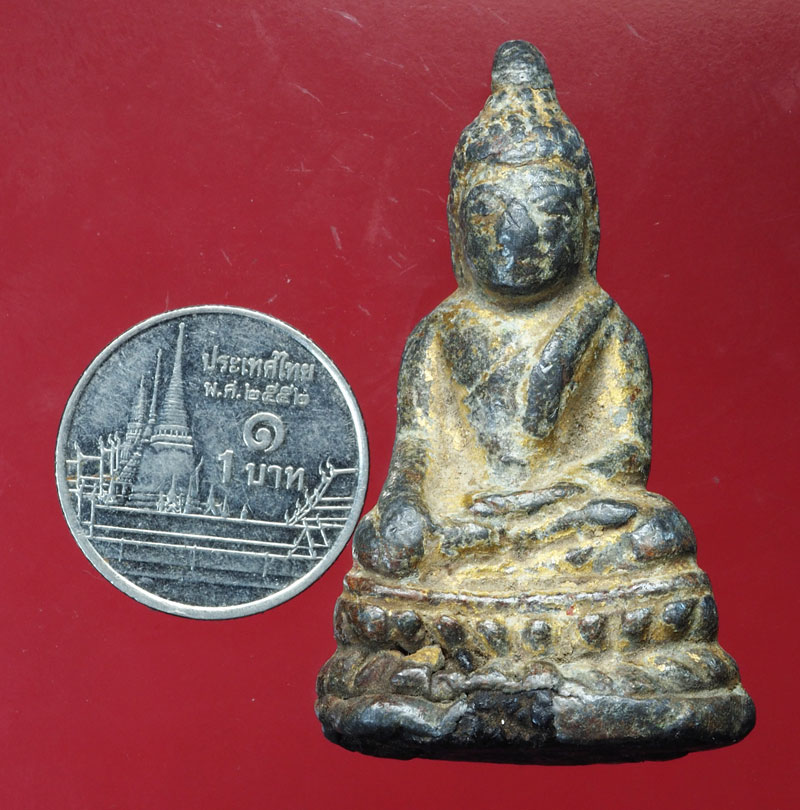 *28948 พระรัตนะ เนื้อชินตะกั่ว ลงรักปิดทอง 13