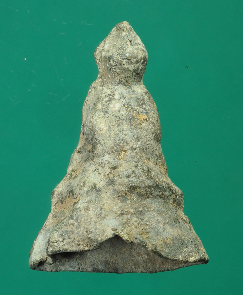 *29048 พระรัตนะโกสินทร์ แก้บน เนื้อชินตะกั่ว เก่า 13