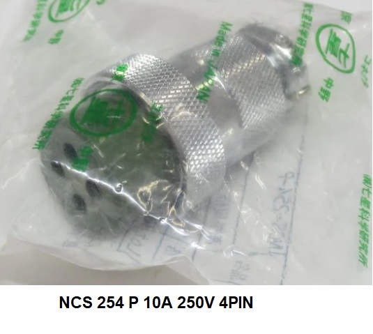 NCS-254-P NANABOSHI CONNECTOR 4POLE 10A 250V