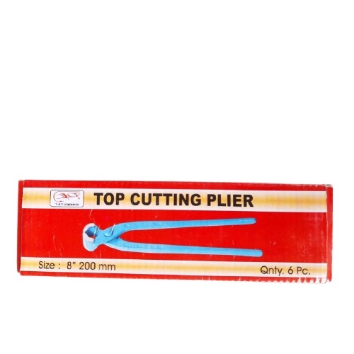 คีมผูกลวดงานหนัก 8" ตราปลาหมึกเบ็ด (ราคารวมแวท)(6ชิ้น/กล่อง) มัดลวด คีมตัดลวด คีมผูกลวดขาเหลี่ยม {0501914301}