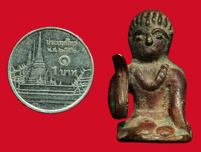 ขายแล้ว*36529 พระนางกวัก เนื้่อทองผสม ดูผิวโลหะ แห้ง ท่านใดชอบก็เชิญเป็นพระเล่นเค่ชอบครับ 13