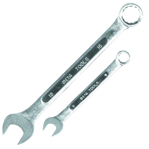 ประแจแหวนข้างปากตาย META ขนาด 6mm.-15mm. ของแท้ (ราคารวมแวท) แหวนข้างปากตาย ประแจแหวน