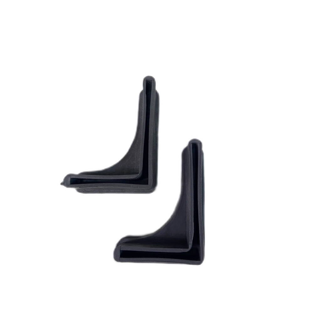 ที่รองขาเหล็กฉากหน้าใหญ่ 2 1/4"x1 1/2" ด้านซ้าย หรือ ขวา อุปกรณ์รองเหล็กฉาก (ราคารวมแวท) เพื่อป้องกันการขูดขีด กันพื้นเป็นรอย