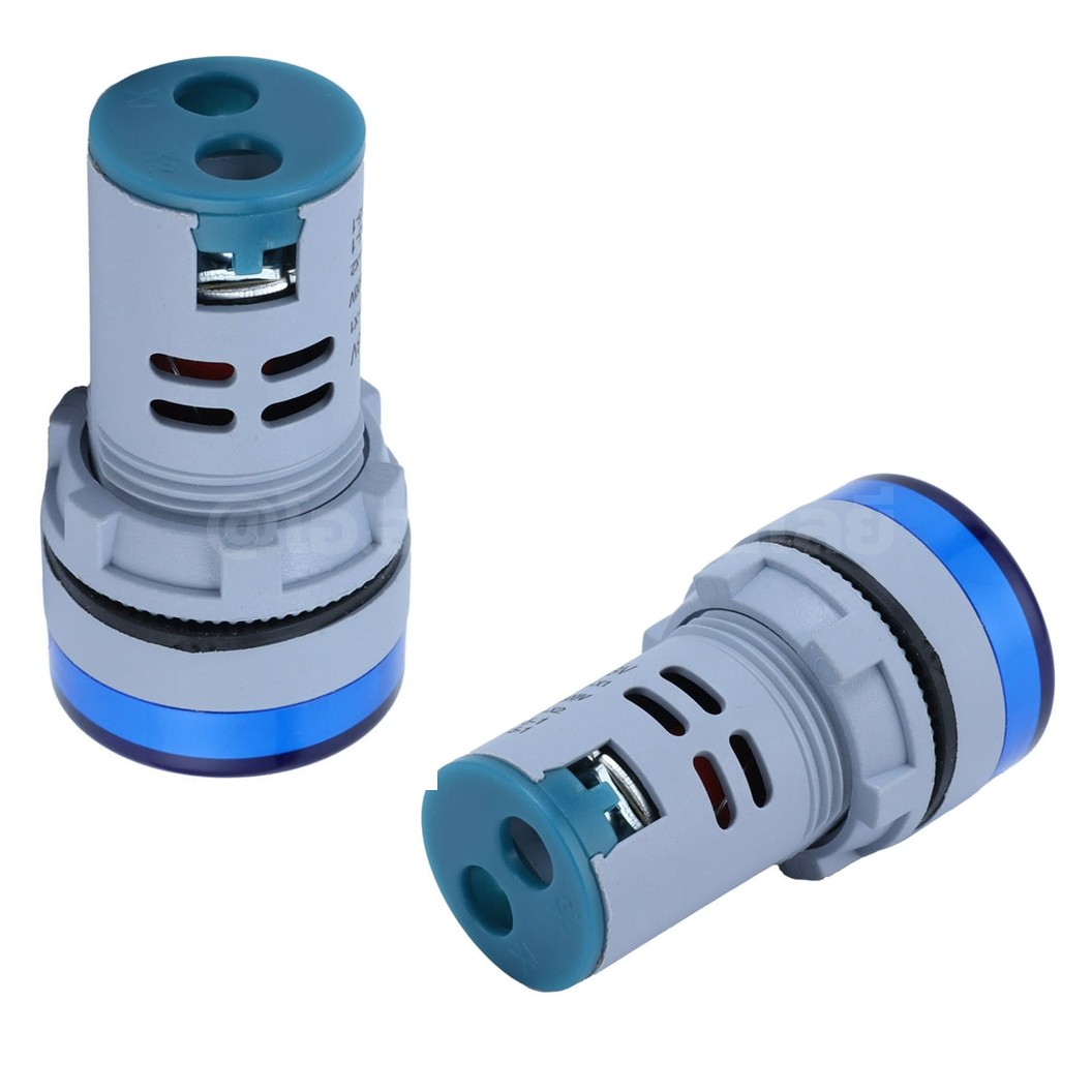 AD16-22DSV โวลต์มิเตอร์ 22mm AC 60-500V AC Digital Display Voltmeter 60-500VAC ดิจิตอลโวลต์มิเตอร์ เครี่องวัดแรงดันไฟฟ้ากระแสสลับ