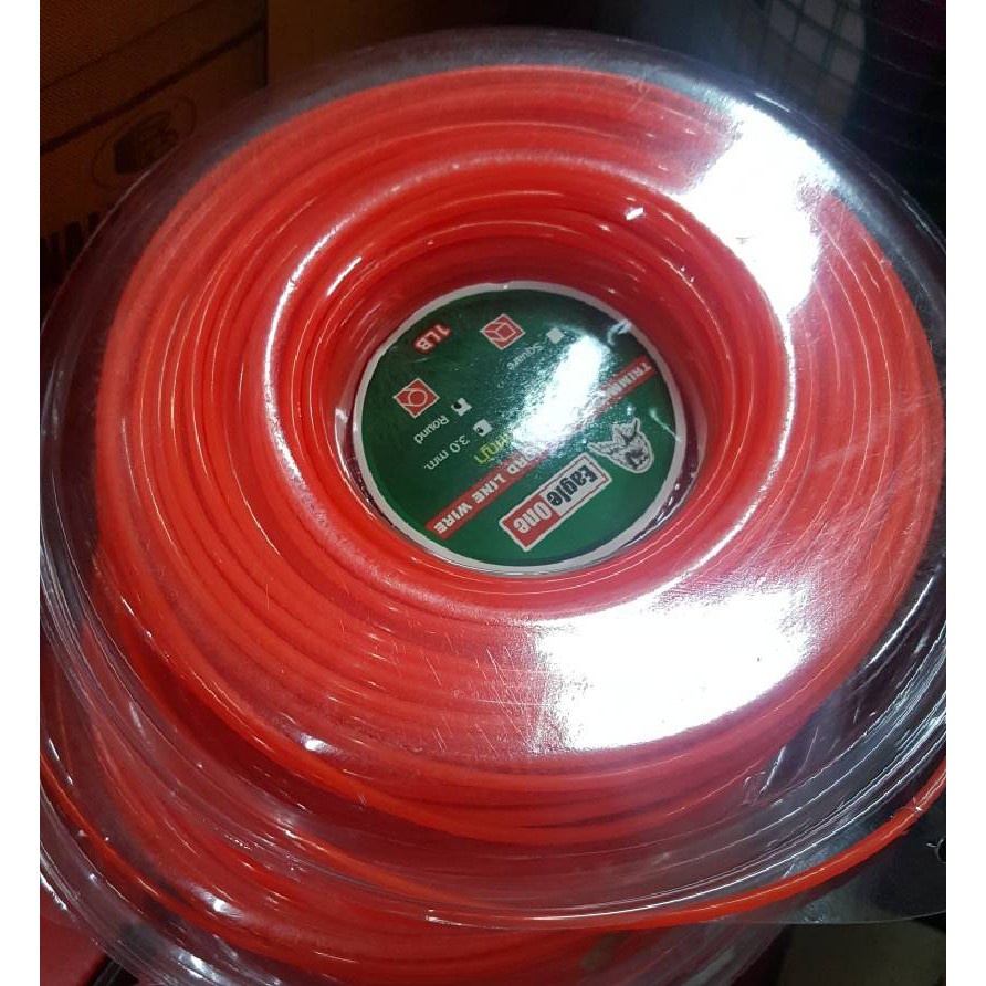 สายเอ็น Eagle one (ราคารวมแวท) สายเอ็นตัดหญ้า 2.5 มม.1ปอนด์ เอ็นตัดหญ้า หัวเอ็น หัวตัดหญ้า