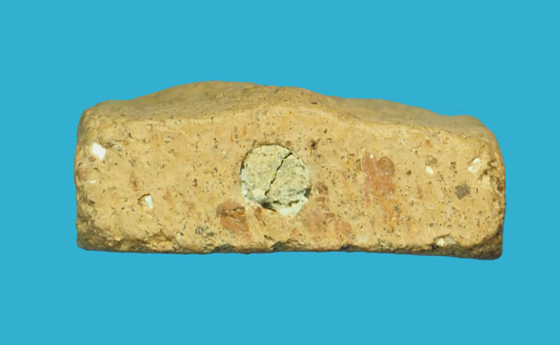 *32795 พระหลวงพ่อผาด วัดดงตาล ทรงสิงห์ ลพนุรี เนื้อดิน (หลวงพ่อปาน วัดบางนมโค ร่วมปลุกเสก) 13