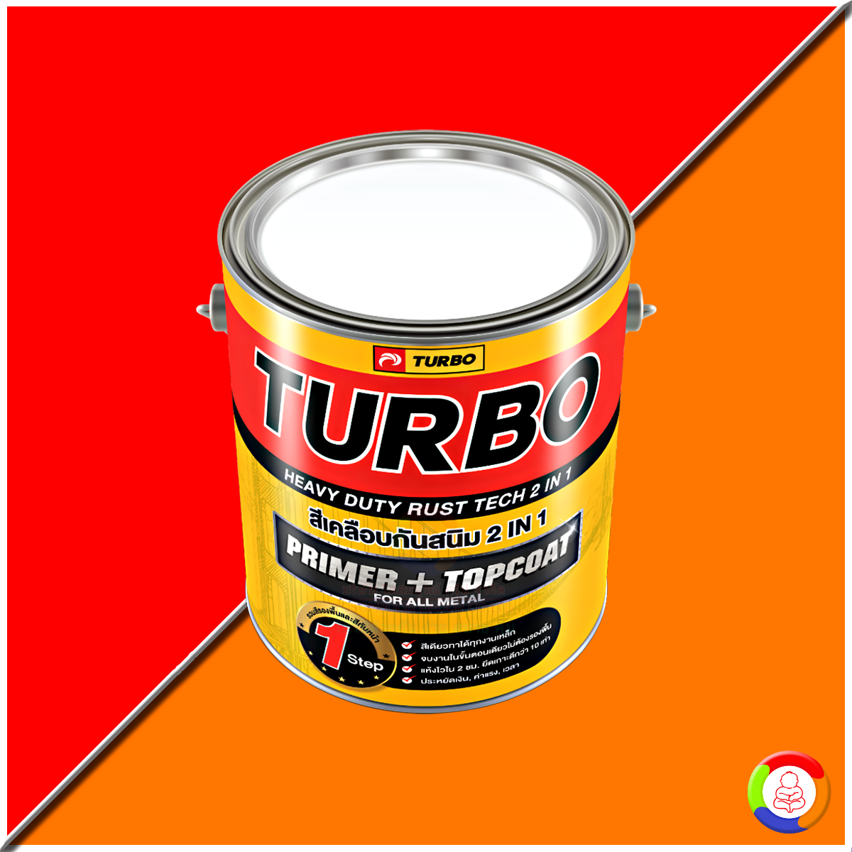 TURBO heavy Duty Rust Tech 2 IN 1 (3.5 L.)