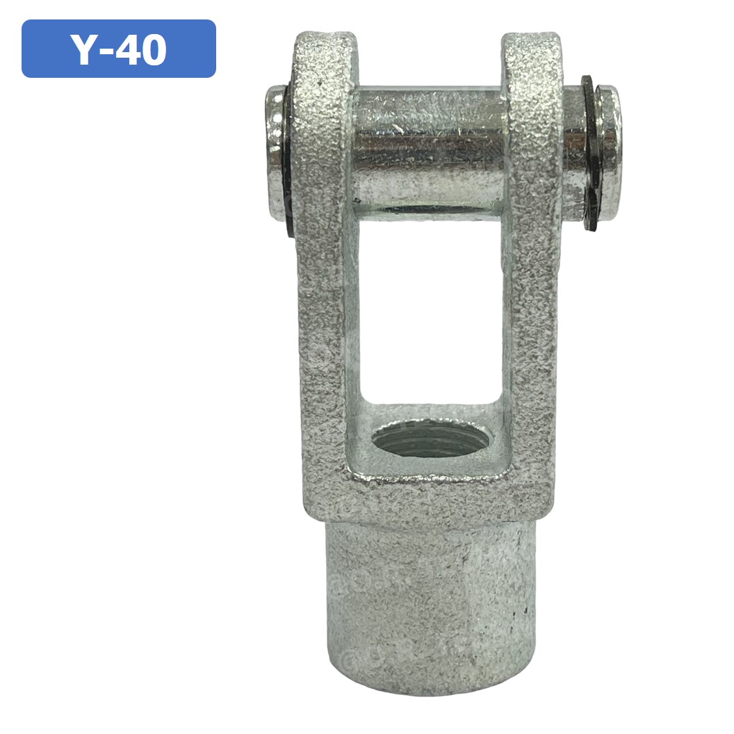 (1ชิ้น) Y-40 ตัวยึดแกนกระบอกลม ตัว Y Support Y-Joint Air Cylinder สำหรับกระบอกลม SC40 ขายึดกระบอกลม ขายึด ตัวยึด กระบอกลม
