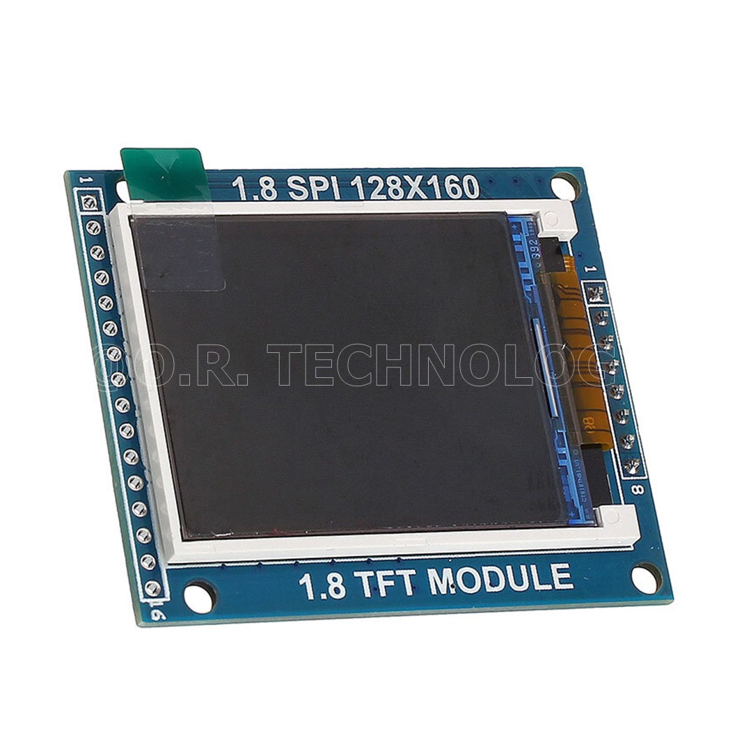 (1ชิ้น) AA378 จอแสดงผล Blue 1.8 นิ้ว ST7735 TFT LCD Module with 4 IO 128*160