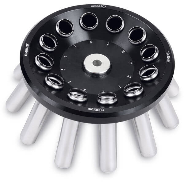 เครื่องปั่นเหวี่ยงสารละลาย (Centrifuge) รุ่น Frontier FC2706 +Rotor 12x15ml ยี่ห้อ Ohaus (U.S.A.) 30602527