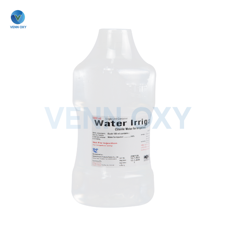 น้ำกลั่นทางการแพทย์ สเตอร์ไรด์ Sterile water 1000 ml.