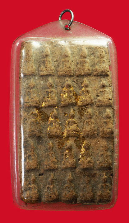 *35040 พระเชตุพน แผง 20 กรุสุโขทัย สภาพสมบูรณ์ เนื้อดิน เลี่ยมเดิมๆ 13