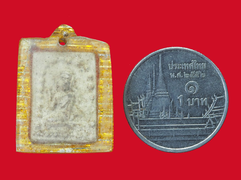 32538 พระนางกวัก เนื้อผง เลี่ยมพลาสติกเก่าแบบวินเทจ ไม่ทราบที่ 3