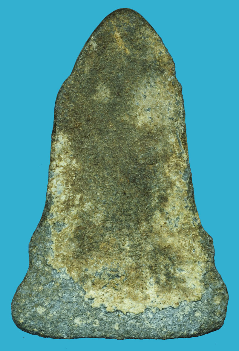 *37297 พระโคนสมอ สมัยอยุธยา เนื้อชินเขียว เก่า 13