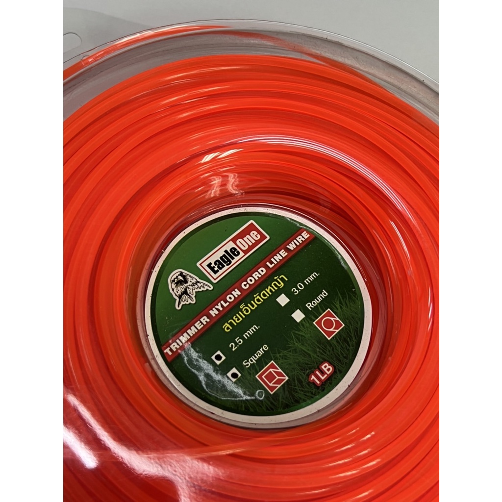 สายเอ็น Eagle one สายเอ็นตัดหญ้า หรือ YOKOMO คละไซส์ เอ็นตัดหญ้า หัวเอ็น หัวตัดหญ้า เอ็นสลิง เอ็นสลิงตัดหญ้า เอ็นตัดหญ้า