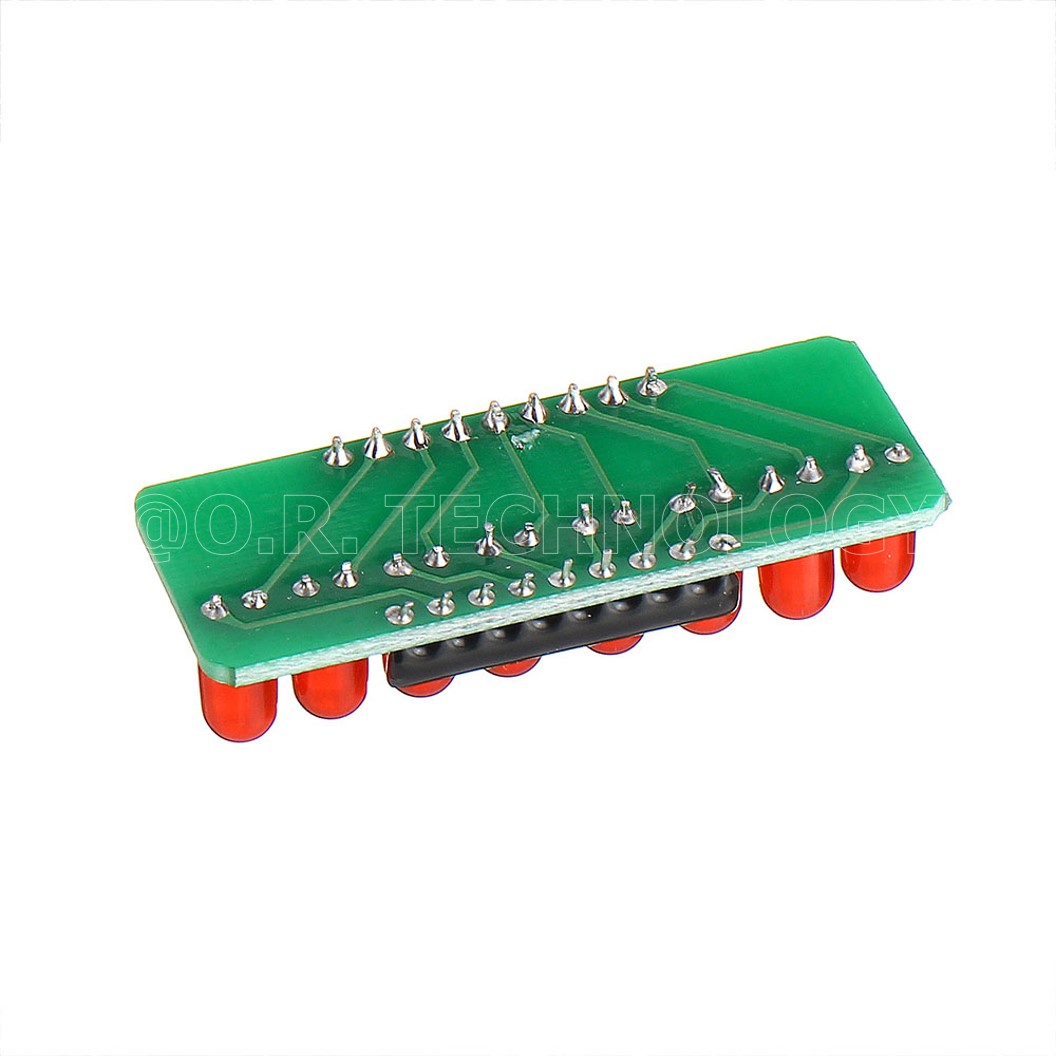 (1ชิ้น) NA103 โมดูล หลอดไฟ LED 8 ดวง 8 LED light MCU module