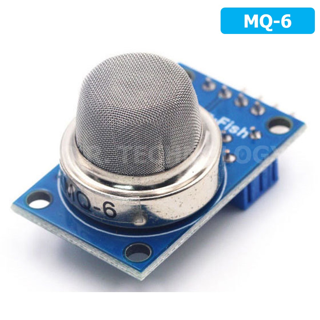 AB050 MQ-6 เซนเซอร์ตรวจจับ ก๊าซโพรเพน บิวเทน Liquefied Isobutane Propane Sensor Gas Sensor Detection เซนเซอร์แก๊ส เซนเซอร์ตรวจจับก๊าซ