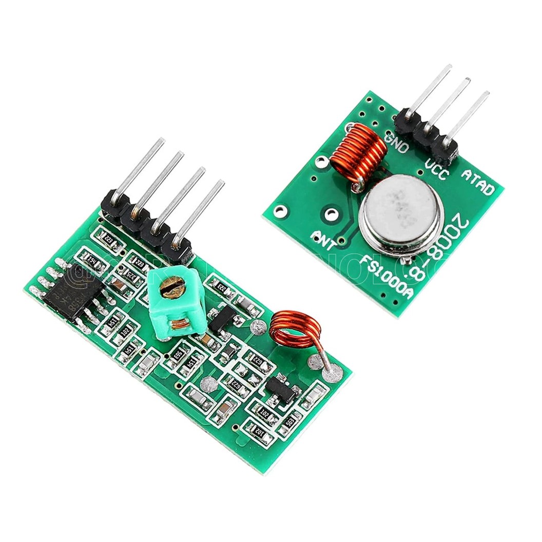 (1ชิ้น) AA098 โมดูล 433Mhz RF Wireless transmitter and receiver kit