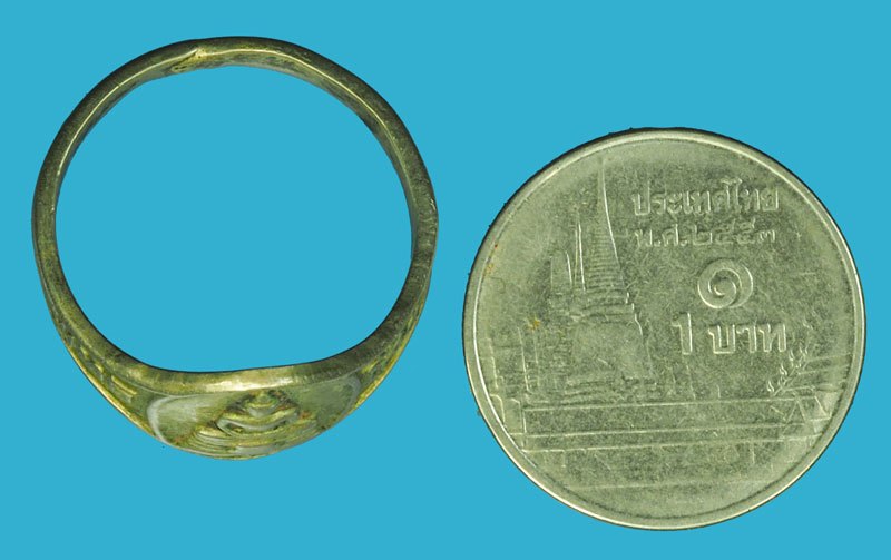 *40422 เเหวนพระพุทธโสธร วัดโสธรวรวิหาร ฉะเชิงเทรา เนื้ออัลปาก้า 25