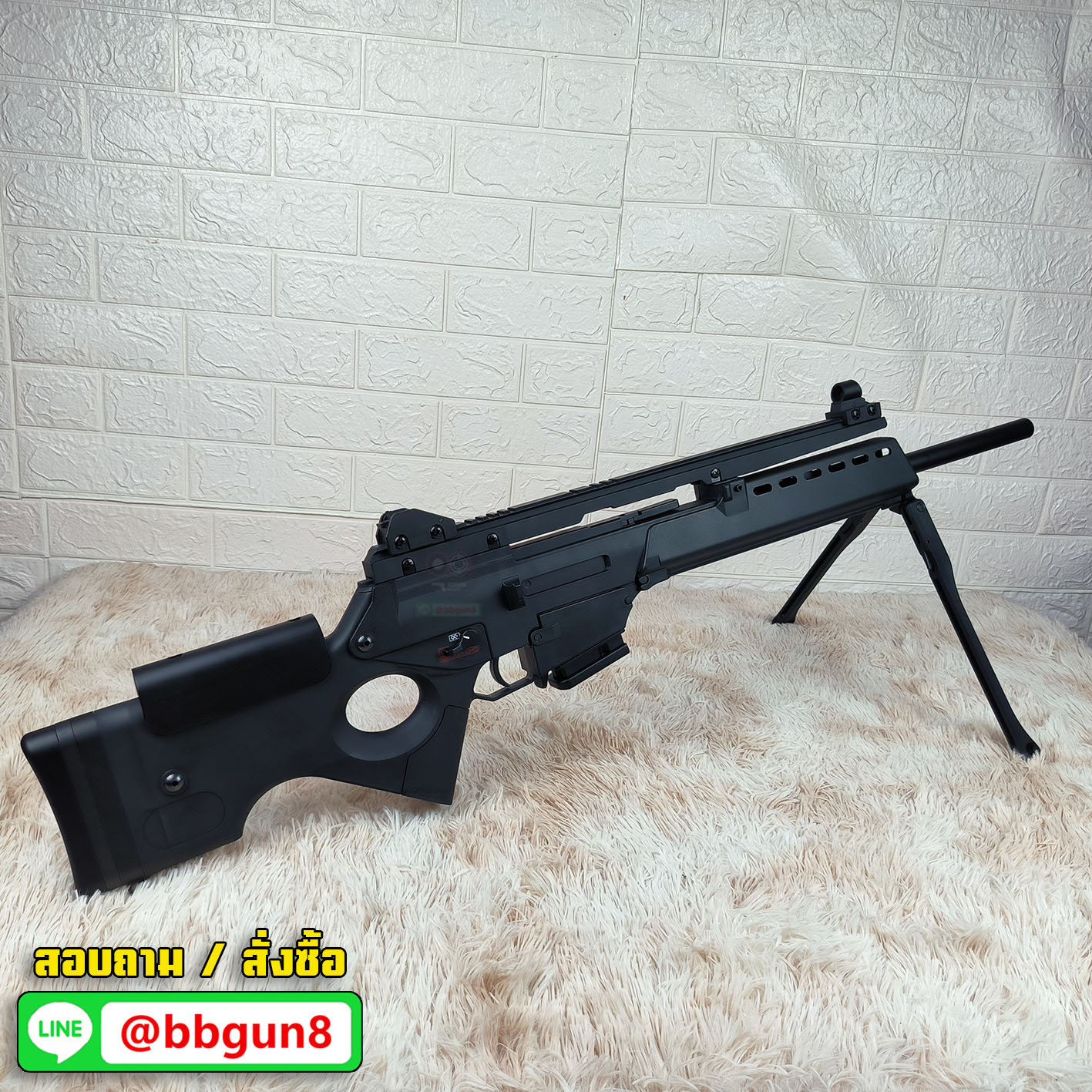บีบีกันไฟฟ้า SL9 AEG Golden Eagle 6690 (แถมแบตเตอรี่ เครื่องชาร์จ ลูกกระสุนพร้อมเล่น)