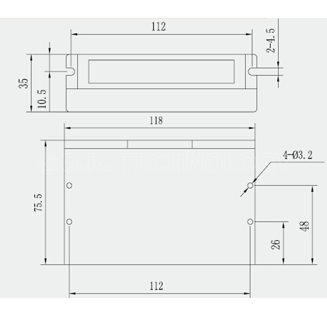 DQ542MA - ชุดไดร์ฟสเตปปิ้งมอเตอร์ STEPPER MOTOR DRIVER, HYBRID STEPPING MOTOR DRIVER 18-50VDC 4A (WANTAI MOTOR Professional driver production)